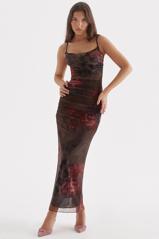 Nalini Printed Midi Dress - view 2