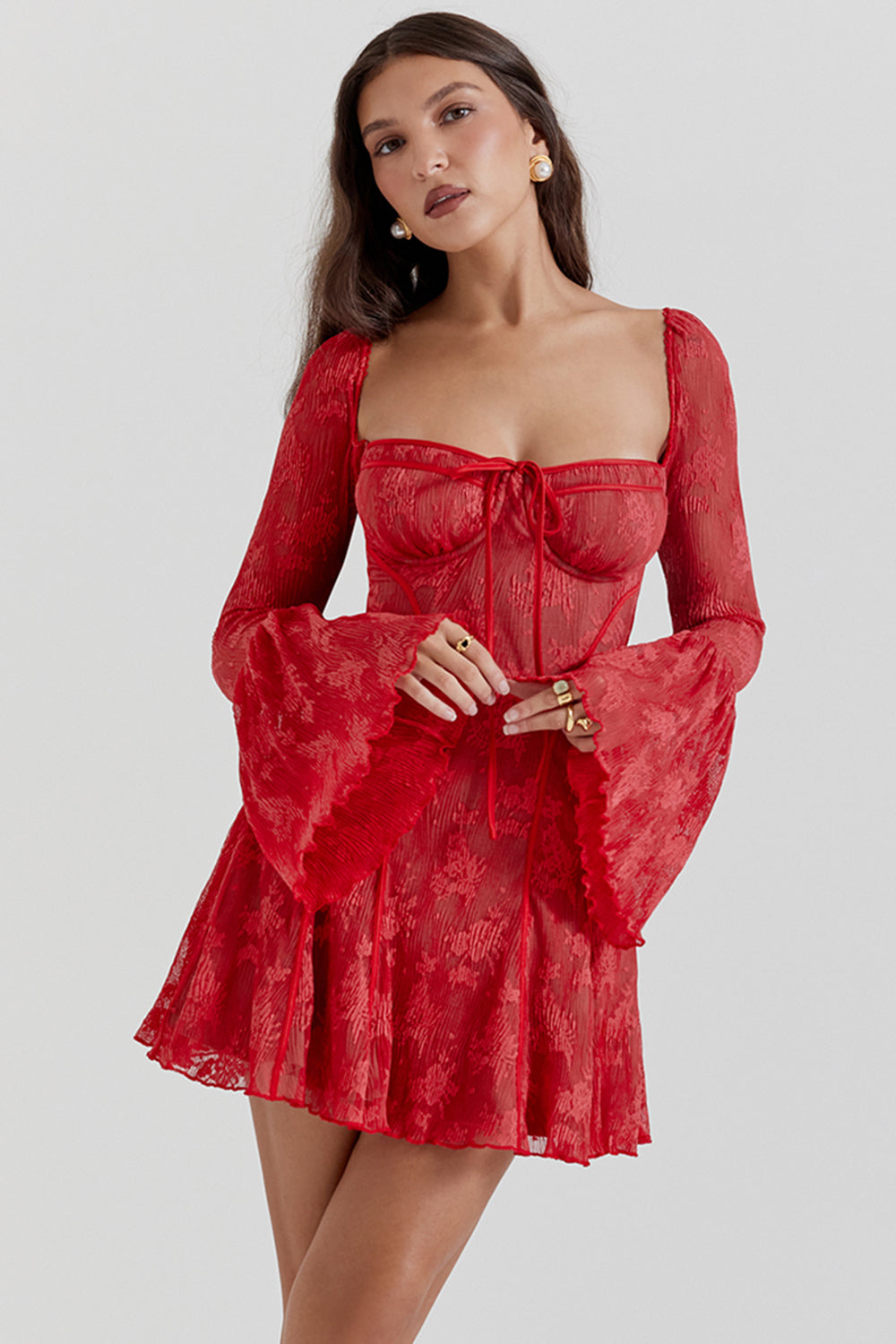 Chic Luxury Mini Dress for Special Occasions - view 3