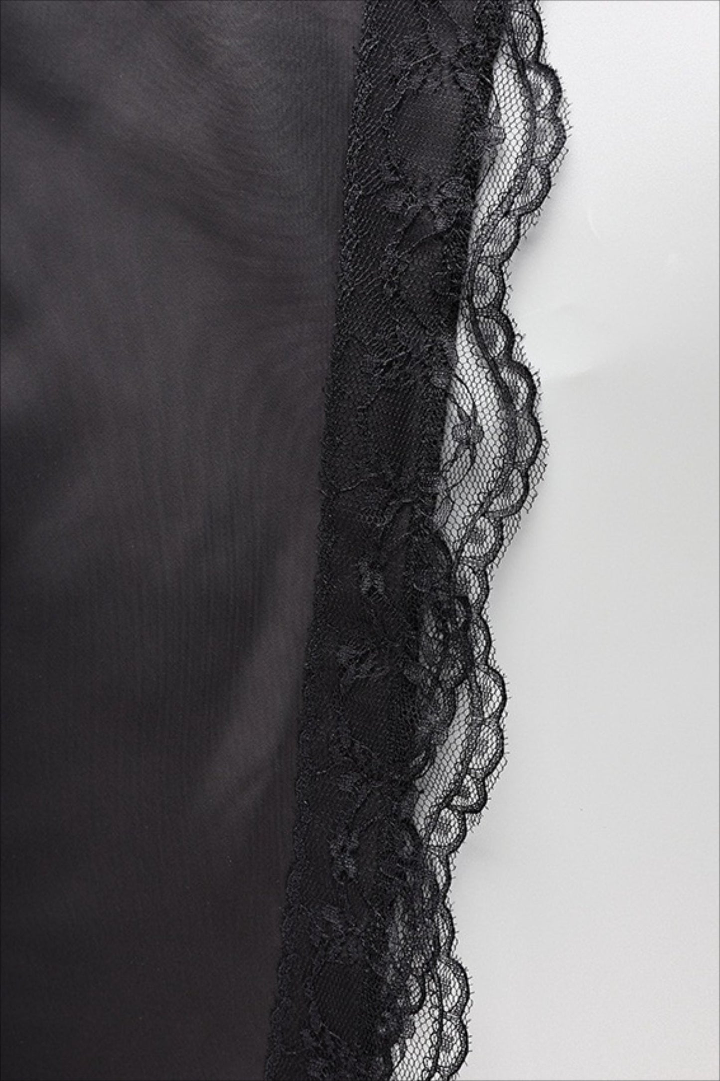 High-Waisted Lace Panel Mini Skirt - view 11