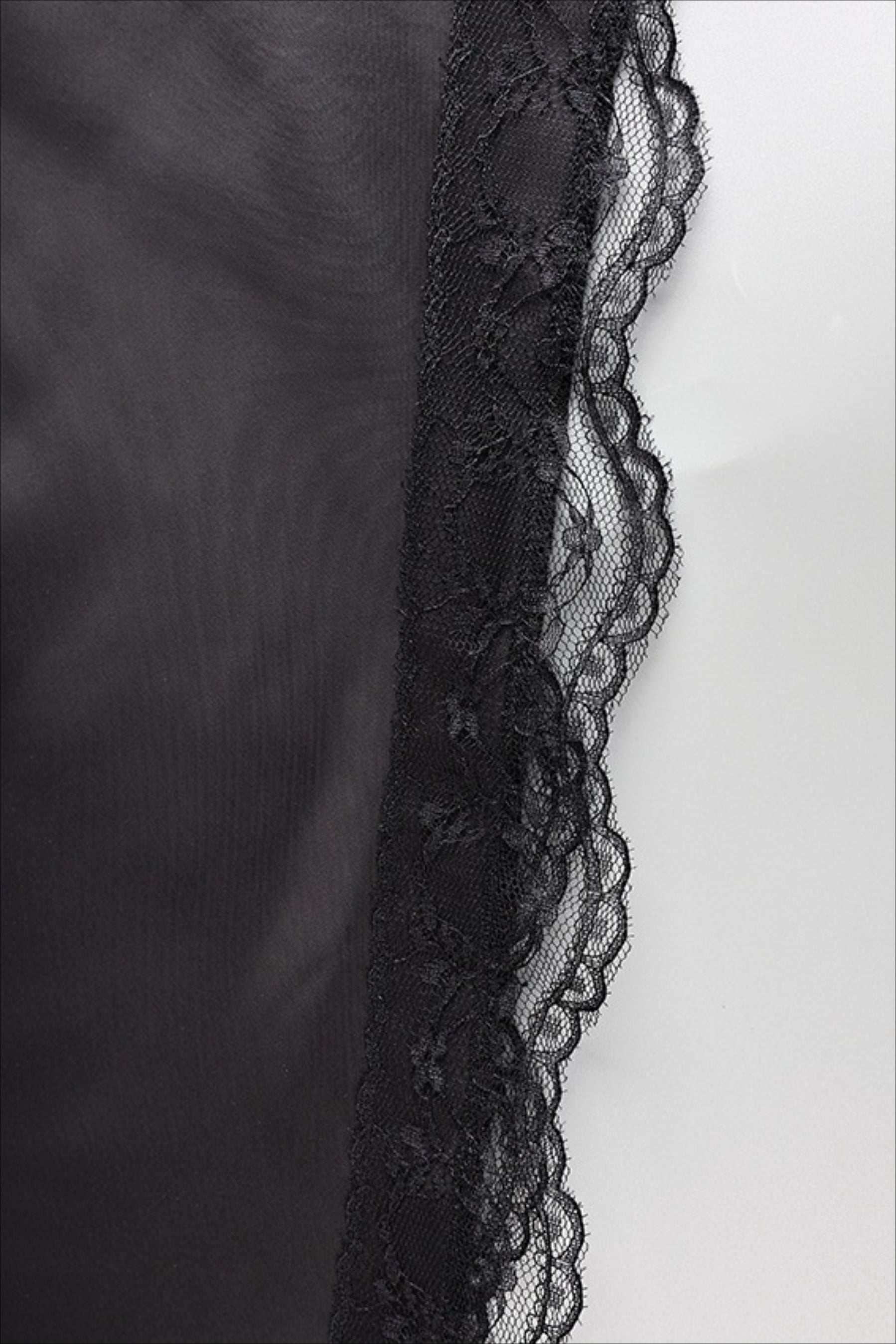High-Waisted Lace Panel Mini Skirt - view 11