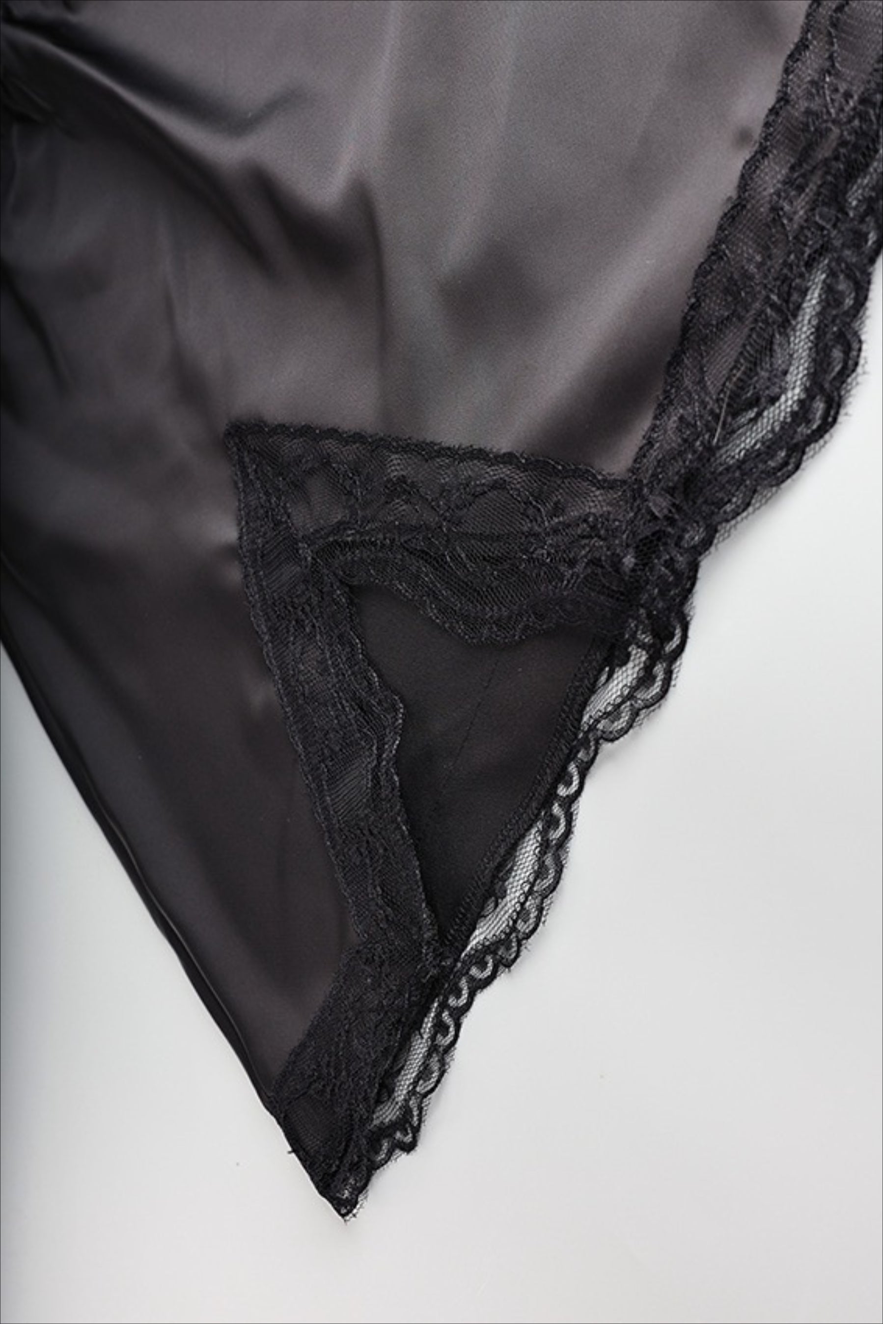 High-Waisted Lace Panel Mini Skirt - view 10