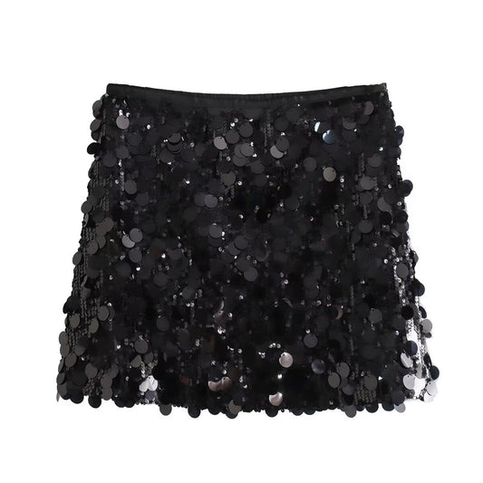 Sequin Mini Skirt - view 2