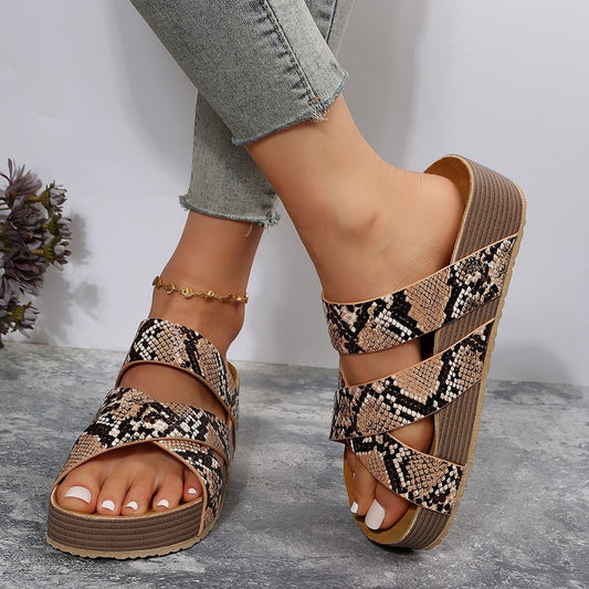 Trendy and Comfortable Platform Sandals - view 2