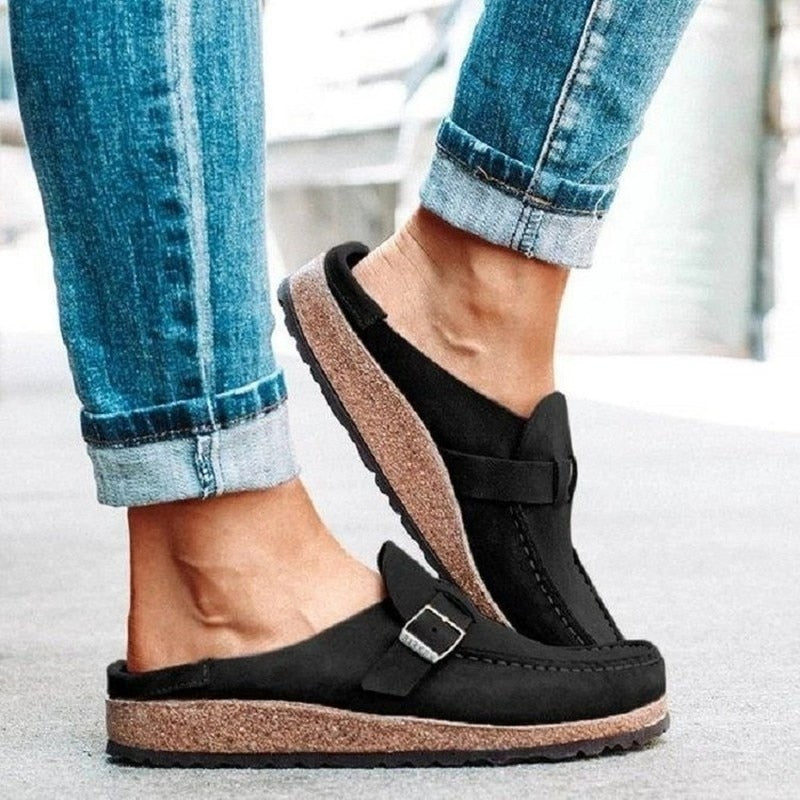 Chic Orthopaedic Slip-On Shoes - view 8