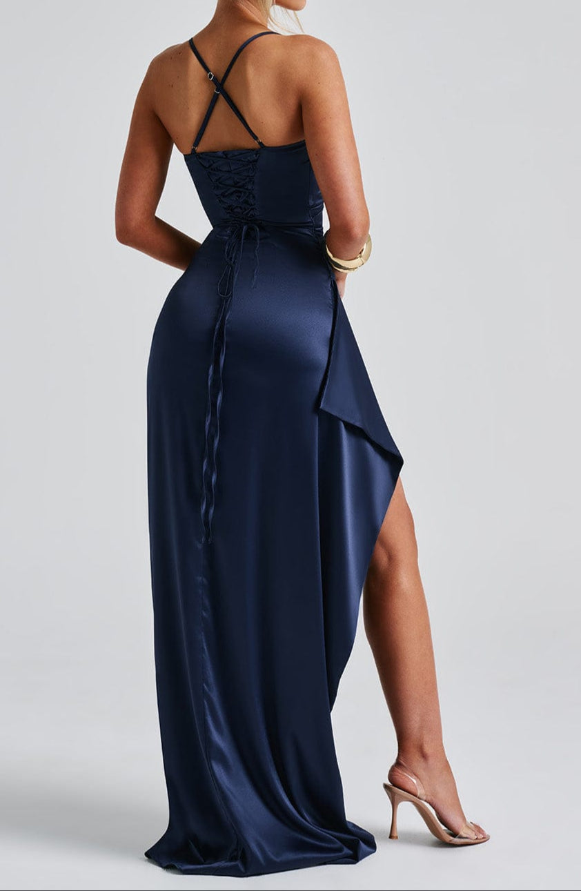 Strappy High-Slit Maxi Dress - view 2