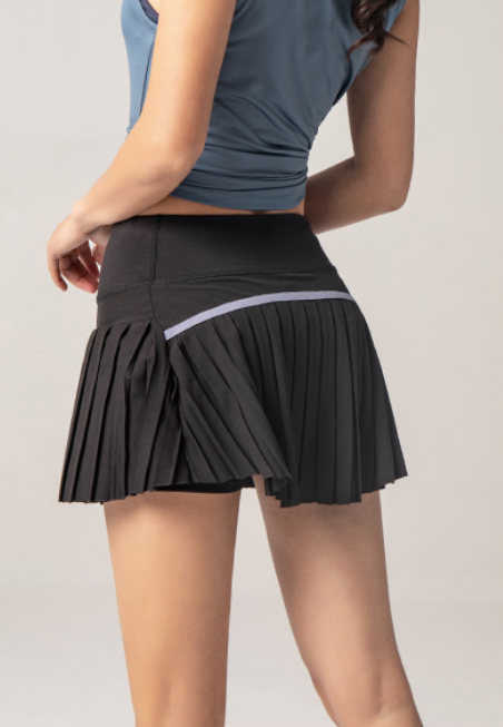 Breathable Pleated Sports Skirt for Active Wear - view 3