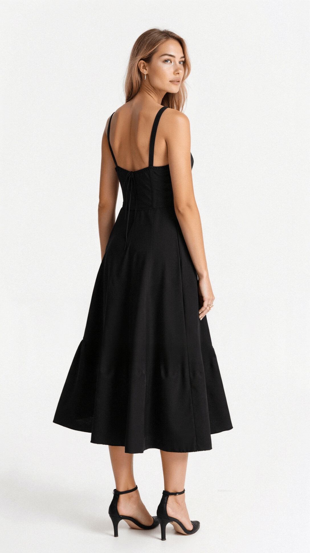 Timeless Flattering Waist Dress for Effortless Elegance - view 4