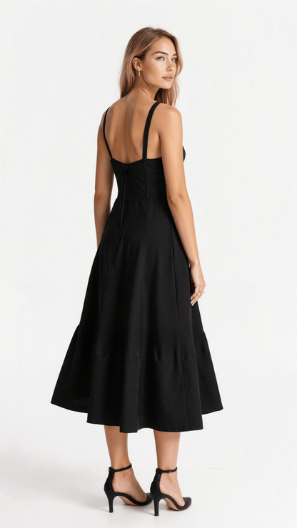 Timeless Flattering Waist Dress for Effortless Elegance - view 4