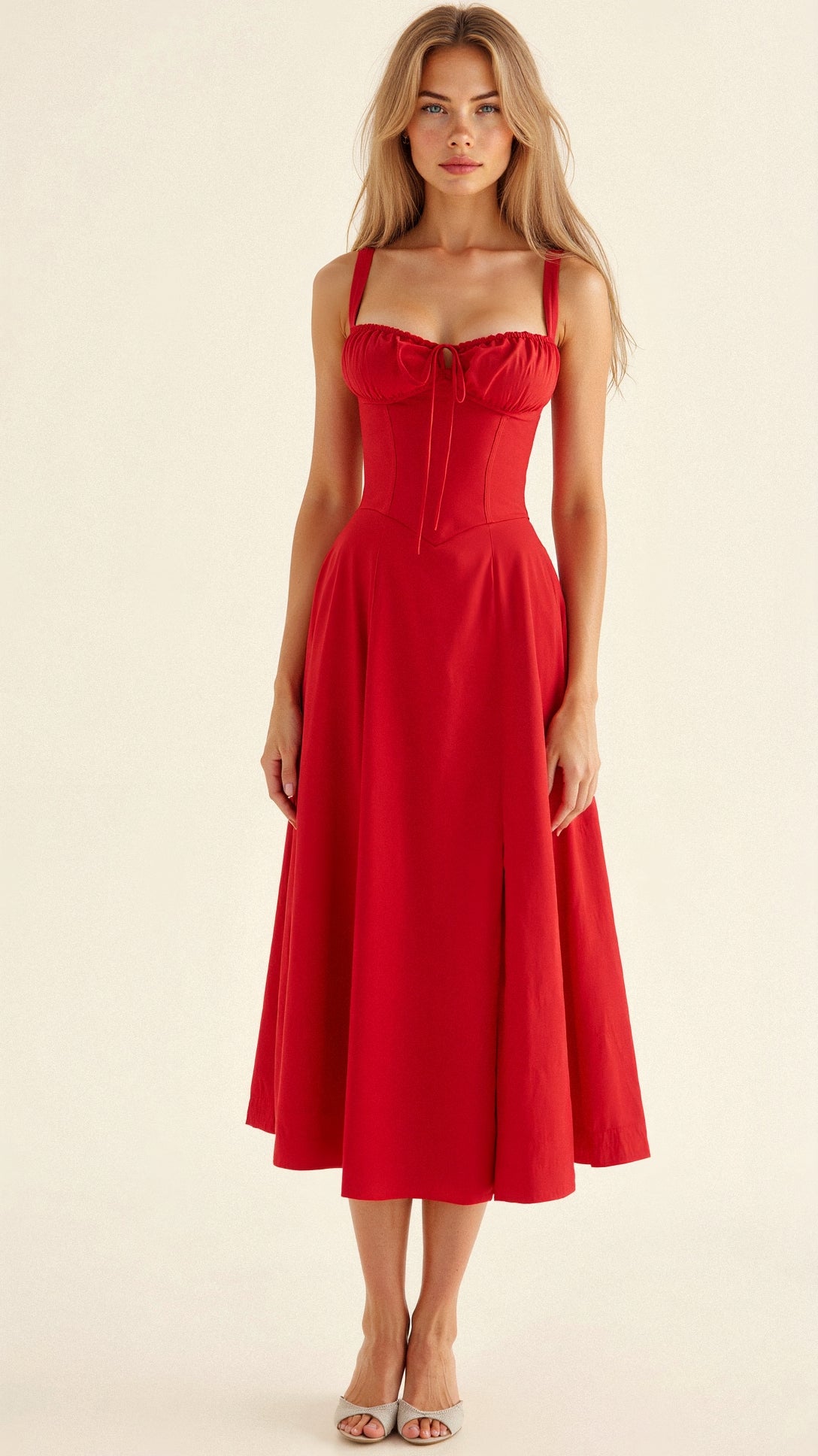 Timeless Flattering Waist Dress for Effortless Elegance - view 11
