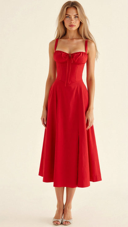 Timeless Flattering Waist Dress for Effortless Elegance - view 11