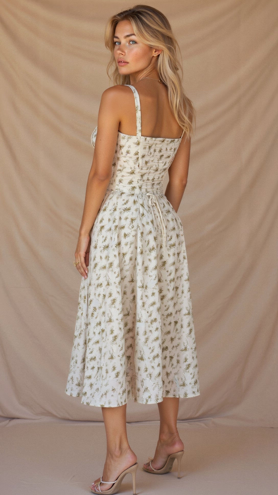 Timeless Flattering Waist Dress for Effortless Elegance - view 10
