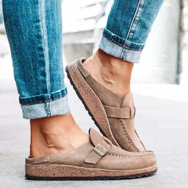 Chic Orthopaedic Slip-On Shoes - view 7